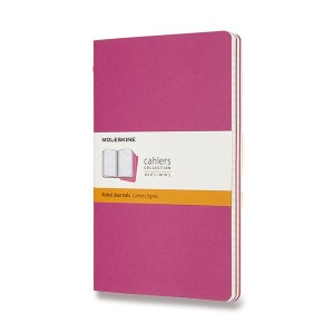 Zošity Moleskine Cahier L, linajkový, 3 ks - Reklamnepredmety