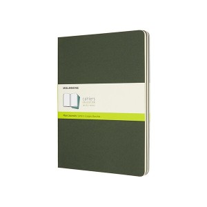 Zošity Moleskine Cahier XL, čistý, 3 ks - Reklamnepredmety