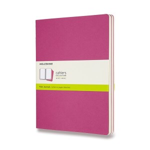 Zošity Moleskine Cahier XL, čistý, 3 ks - Reklamnepredmety