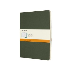 Zošity Moleskine Cahier XL, linajkový, 3 ks - Reklamnepredmety