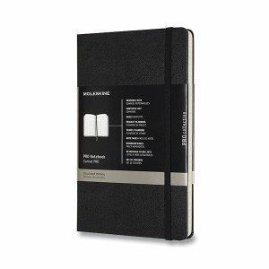 Zápisník Moleskine Professional - tvrdé dosky L - Reklamnepredmety