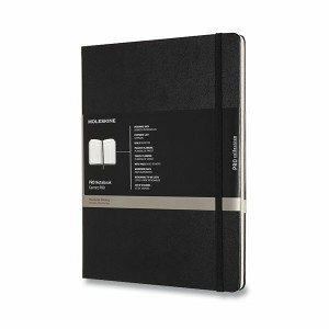 Zápisník Moleskine Professional - tvrdé dosky XL - Reklamnepredmety