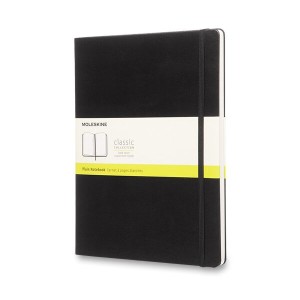 Zápisník Moleskine - tvrdé dosky XL, čistý - Reklamnepredmety