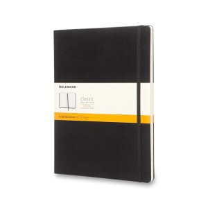 Zápisník Moleskine - tvrdé desky XL, linkovaný - Reklamnepredmety