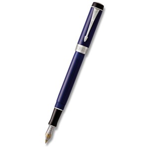 Parker Duofold Classic Blue & Black CT plniace pero INT - Reklamnepredmety