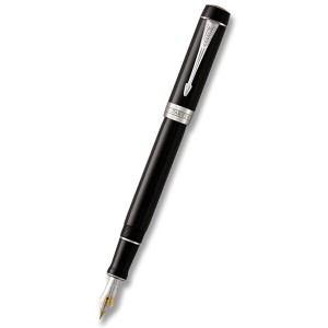 Parker Duofold Classic Black CT plniace pero CNT - Reklamnepredmety