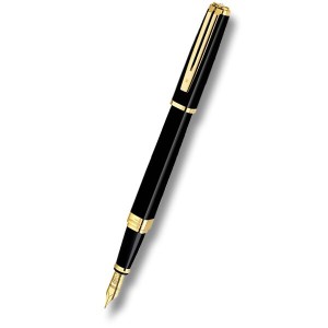 Waterman Exception Slim Black GT plniace pero hrot M - Reklamnepredmety