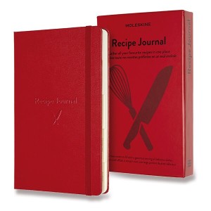 Zápisník Moleskine Passion Recipe Journal - tvrdé dosky L - Reklamnepredmety