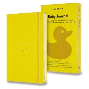 Zápisník Moleskine Passion Baby Journal - tvrdé dosky L - Reklamnepredmety