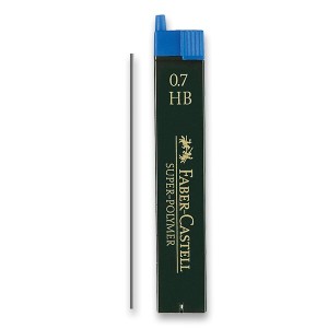 Tuhy do mechanickej ceruzky Faber-Castell Super-polymer 0,7 mm - Reklamnepredmety