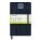 Zápisník Moleskine Expanded - měkké desky, L, čistý — modrá