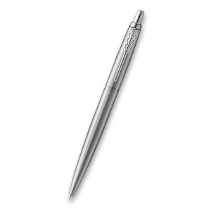 Parker Jotter XL Monochrome Stainless Steel CT guľôčkové pero, blister - Reklamnepredmety