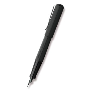 Faber-Castell Hexo Black Matt plniace pero hrot M - Reklamnepredmety