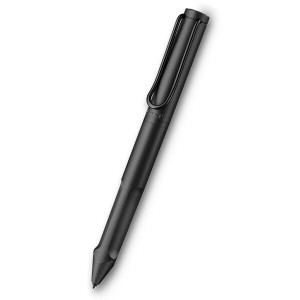 LAMY Twin pen safari all black EMR PC/EL — čierna