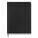 Zápisník Moleskine Precious & Ethical Vegea Capri a Precious & Ethical Vegea Boa - mäkké dosky L a XL, linajkový — čierna XL