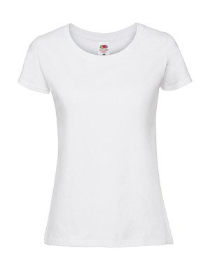 Dámske tričko z prstencovej bavlny Premium - Reklamnepredmety