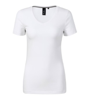 Dámske tričko Action V-neck - Reklamnepredmety