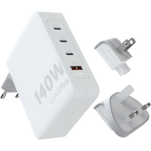 Cestovná nabíjačka Xtorm XVC2140 GaN Ultra 140 W s káblom USB-C PD 240 W - Reklamnepredmety