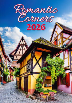 Kalendár Romantic Corners - Reklamnepredmety