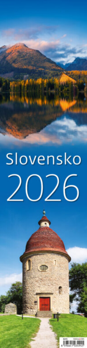 Kalendár Slovensko - viazanka - Reklamnepredmety