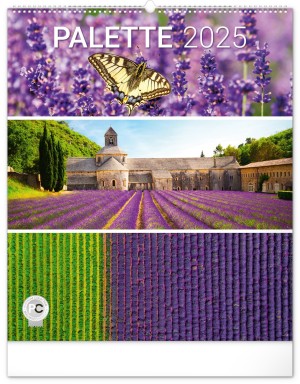 Nástenný kalendár Paleta 2025, 48 × 56 cm - Reklamnepredmety