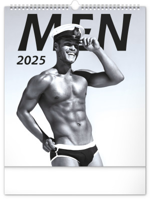 Nástenný kalendár Men 2025, 30 × 34 cm - Reklamnepredmety