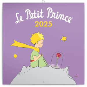 Poznámkový kalendár Malý princ 2025, 30 × 30 cm - Reklamnepredmety