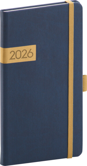 Vreckový diár Twill 2026 - Reklamnepredmety
