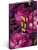 NOTIQUE Notes Fialové kvety, linajkovaný, 13 x 21 cm - a-34367_tit - variant Pg A-34367
