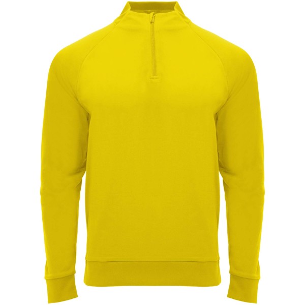 Epiro unisex mikina s dlhým rukávom a štvrtinovým zipsom