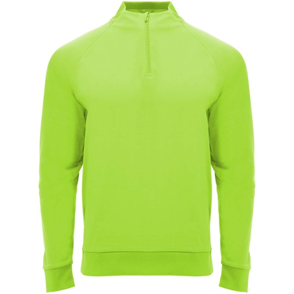 Epiro unisex mikina s dlhým rukávom a štvrtinovým zipsom