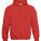 BCWU620 Mikina s kapucňou / pánska - BCWU620-Red - variant Ls 1000028783