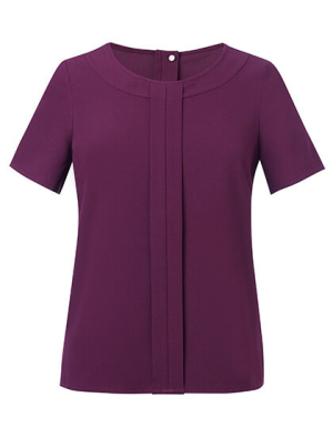 BR803 Women´s Verona Short Sleeve Blouse - Reklamnepredmety