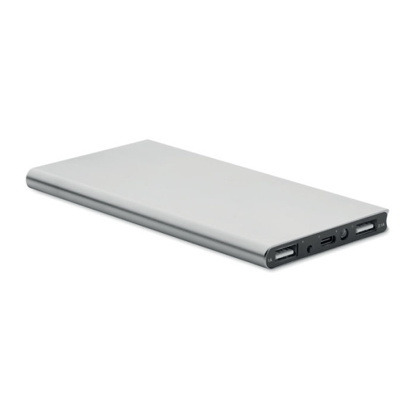 Powerbanka 8000 mAh z recyklovaného hliníka POWERFLAT8C