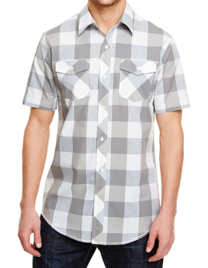 BU9203 Buffalo Plaid Woven Shirt - Reklamnepredmety