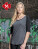Dámske kontrastné 3/4 tričko Raglan BY022 - 668555 - variant 