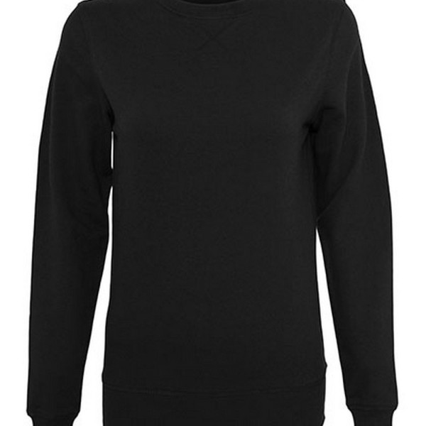 BY025 Ladies Light Crewneck - Tričko z dlhým rukávom