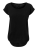 BY036 Ladies Long Slub Tee - BY036_Black - variant Ls 1000206086