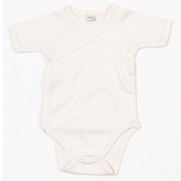 BZ05T Organic Baby Kimono Bodysuit - Detské body