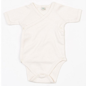 BZ05T Organic Baby Kimono Bodysuit - Detské body - Reklamnepredmety