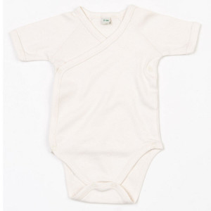 BZ05T Organic Baby Kimono Bodysuit - Detské body - Reklamnepredmety