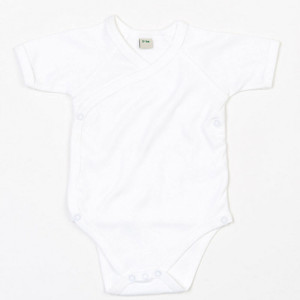 BZ05T Organic Baby Kimono Bodysuit - Detské body - Reklamnepredmety