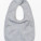 BZ12 Baby Bib - Podbradník - BZ12-Heather-Grey-Melange - variant Ls 1000036331