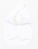 BZ12 Baby Bib - Podbradník - BZ12_White - variant Ls 1000036336