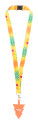 Lanyard s držiakom mobilného telefónu RPET na zákazku Subyard Mobile Xmas Safe - AP716797 - variant Ap 716797