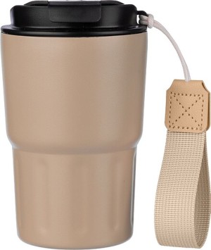 Nerezový dvojstenný hrnček Louisa, 320 ml - Reklamnepredmety