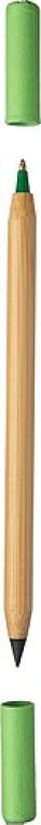 Bambusová nekonečná ceruzka a guľôčkové pero 2 v 1 - B0501804PK2_a - variant Gi B0501804PK2
