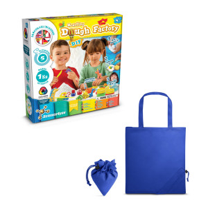 Modeling Dough Factory Kit II. Vzdelávacia hra pre deti dodávané so skladacou darčekovou taškou 190t - Reklamnepredmety