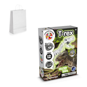 Fossil Excavation Kit II. Vzdelávacia hra pre deti dodáva sa s darčekovou taškou z kraftového papiera (90 g/m²) - Reklamnepredmety