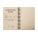 PROUST. Zápisník A5 s krúžkami a papierom z cukrovej trstiny s linajkovými stranami - 93287-104-d - variant 